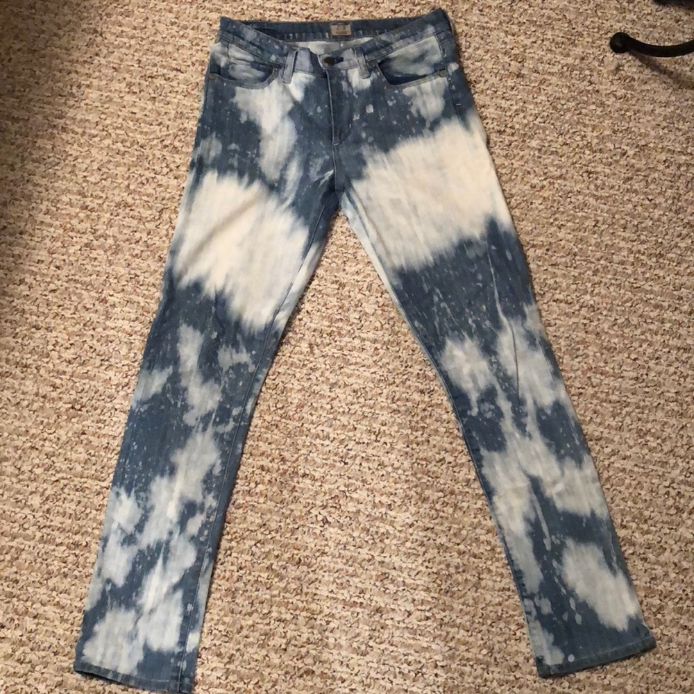 Citizens of humanity blue and white wash jeans